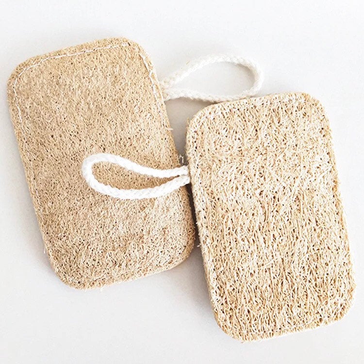 Natural Loofah Kitchen Sponge 3 Pcs-Zero Waste Dish Sponge