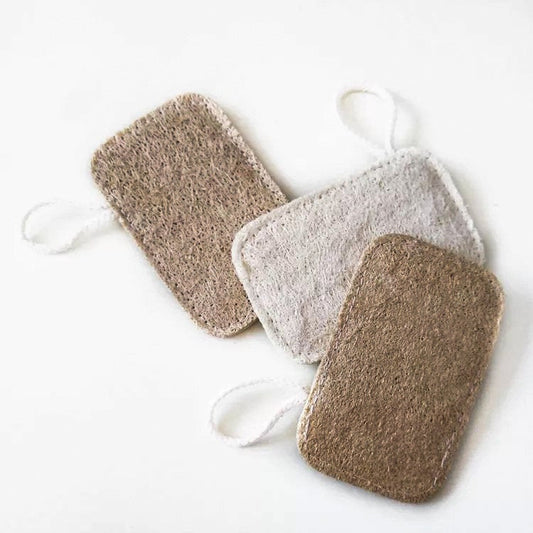 Natural Loofah Kitchen Sponge 3 Pcs-Zero Waste Dish Sponge